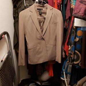 Tan light brown blazer